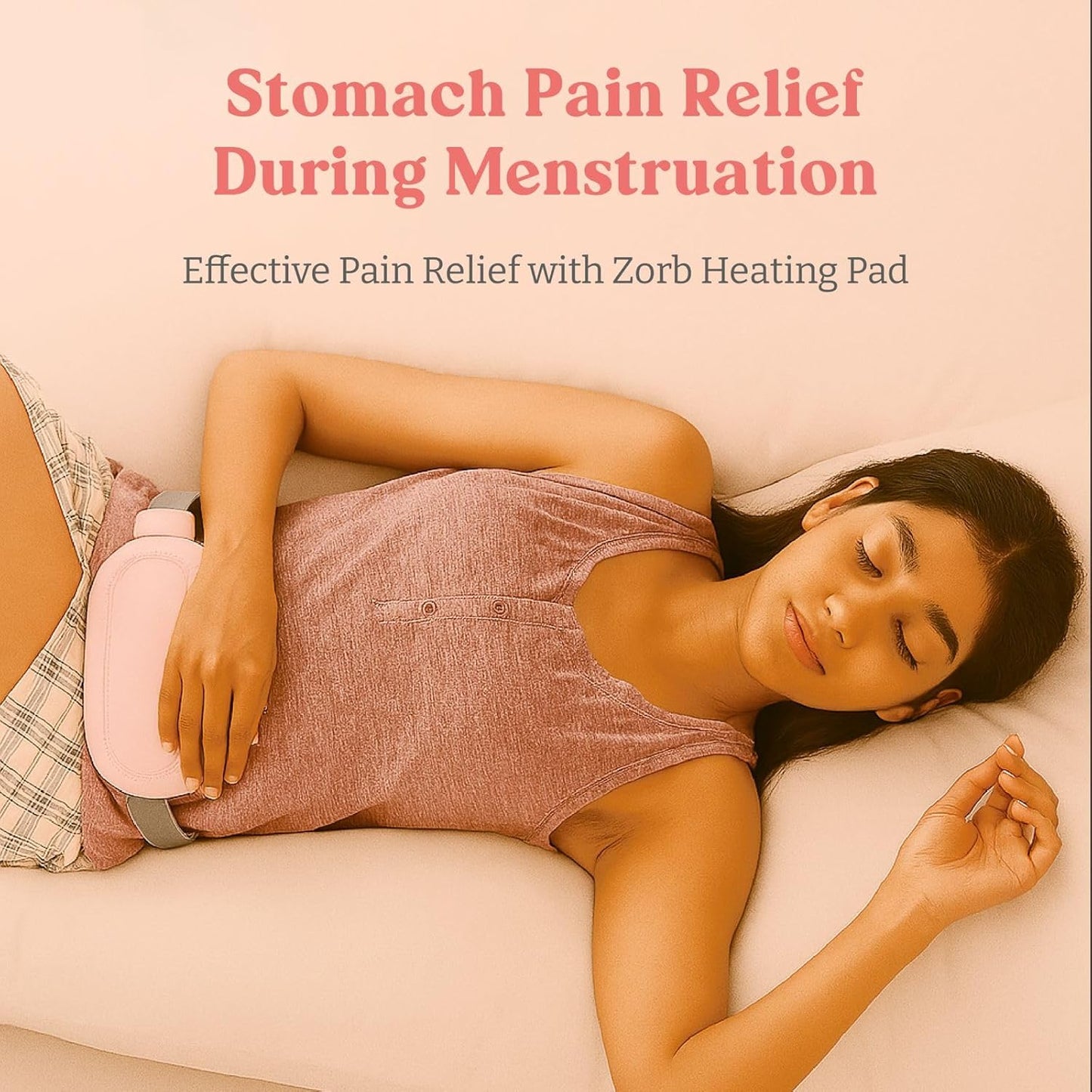 Portable Cordless Heating Pad for Menstrual Cramps Relief